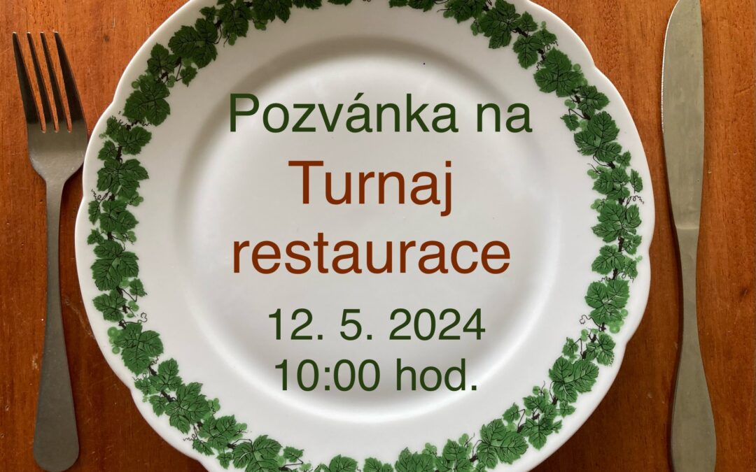 Pozvánka na turnaj Restaurace a penzionu golf Ještěd