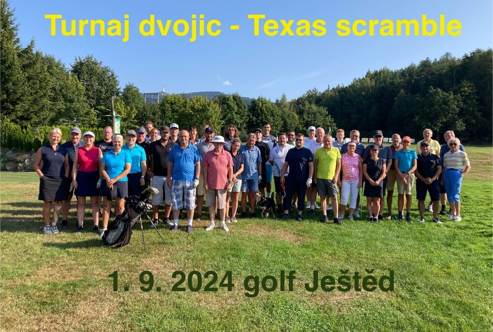 Dnes se u nás hraje TURNAJ DVOJIC – TEXAS SCRAMBLE