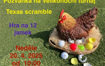 Pozvánka na Velikonoční turnaj dvojic